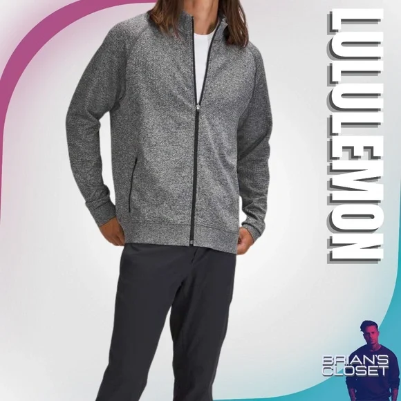 LULULEMON Men's Engineered Warmth Jacket in Vapor/Gull Grey/Black - XL - Picture 3 of 16